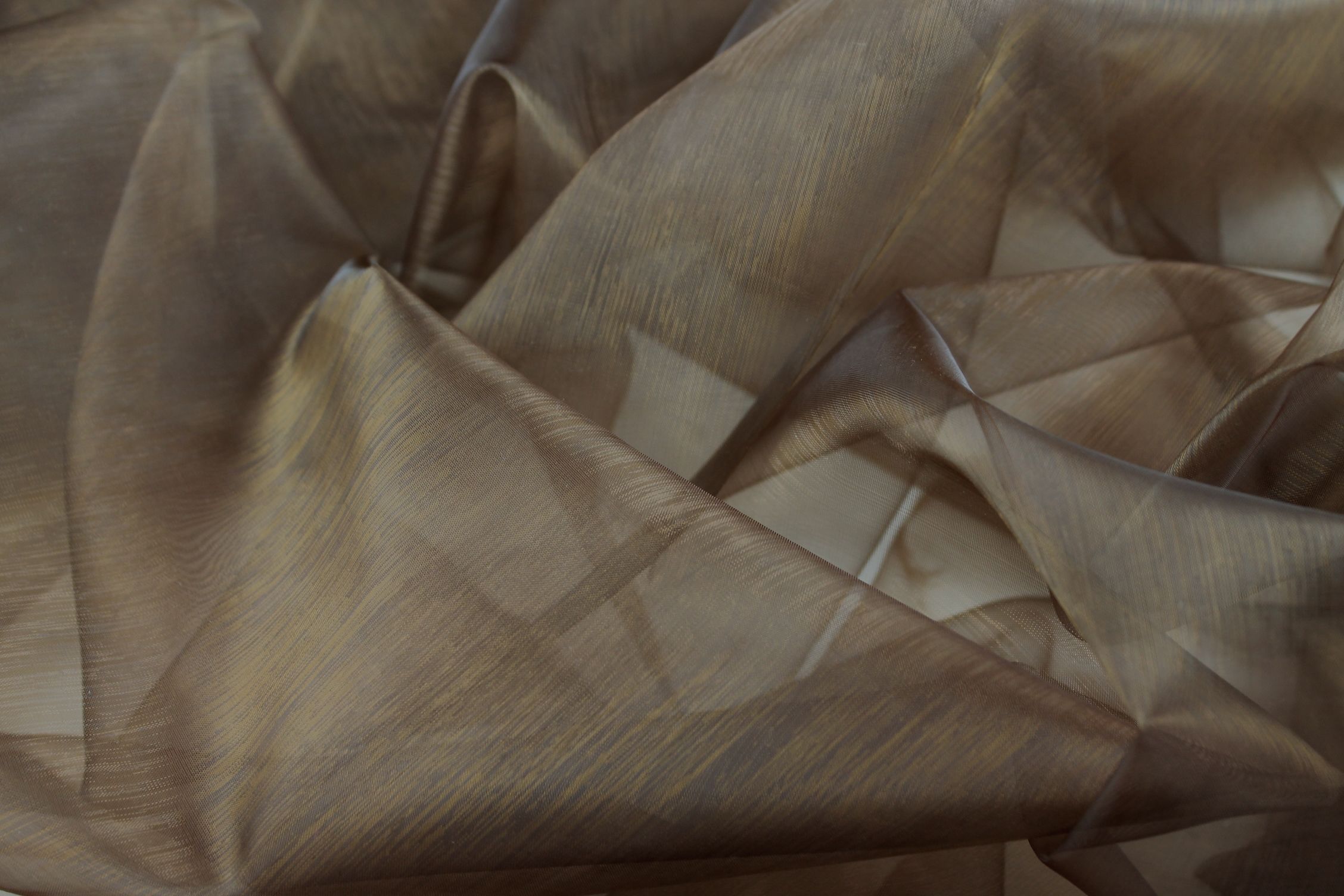 Buy 055-brown Organza *From 50 cm