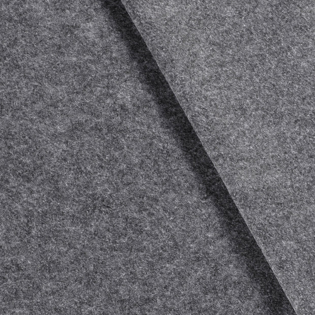 Acheter 067-gris-fonce-melange Feutrine artisanale de 1,5 mm d&#39;épaisseur *À partir de 50 cm