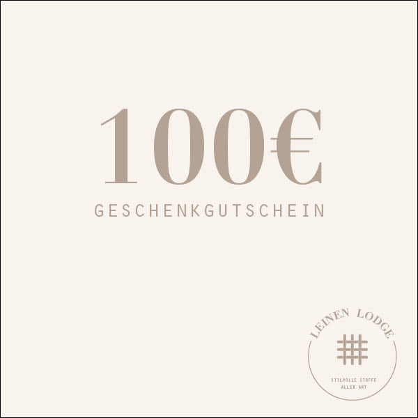 Leinen Lodge Geschenkgutschein