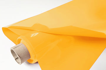 Acheter 733-eigelb Lackfolie Meterware - Doppelt gelegt = 2 x (15m x 130cm) auf 30 Meter Rolle