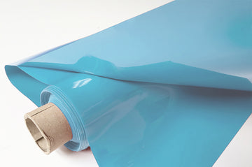 Acheter 114-hellblau Lackfolie Premium Meterware - Doppelt gelegt = 2 x (15m x 130cm) auf 30 Meter Rolle