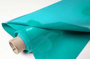 Acheter 120-aqua Lackfolie Premium Meterware - Doppelt gelegt = 2 x (15m x 130cm) auf 30 Meter Rolle