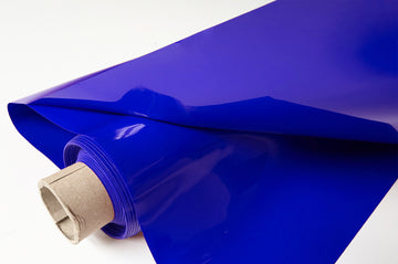 Acheter 160-royal Lackfolie Premium Meterware - Doppelt gelegt = 2 x (15m x 130cm) auf 30 Meter Rolle