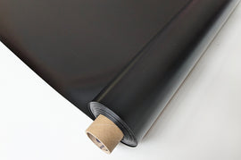 Lackfolie Premium Meterware einlagig schwarz *30 Meter Rolle