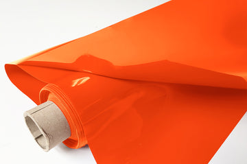 Acheter 420-orange Lackfolie Premium Meterware - Doppelt gelegt = 2 x (15m x 130cm) auf 30 Meter Rolle