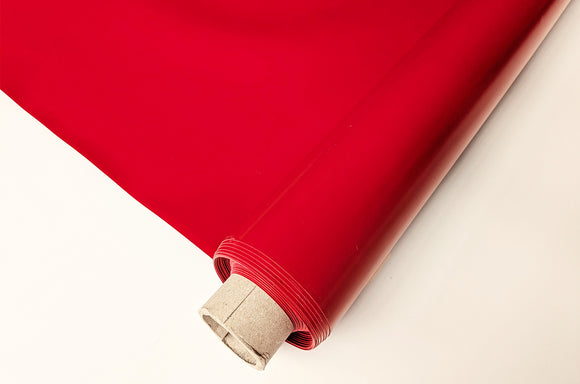 Lackfolie Premium Meterware einlagig rot *30 Meter Rolle