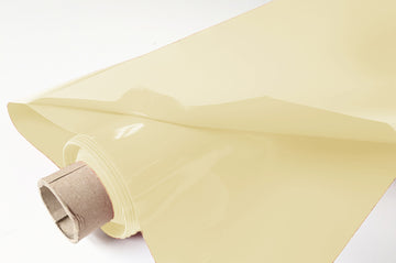 Acheter 501-creme Lackfolie Premium Meterware - Doppelt gelegt = 2 x (15m x 130cm) auf 30 Meter Rolle