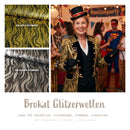 Brokatstoff Glitzerwellen *Ab 50 cm-1