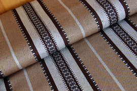 Kaufen 055-beige-braun Poncho Stoff Ethno *Ab 50 cm