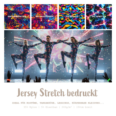 Jersey Stretch bedruckt *Ab 50cm
