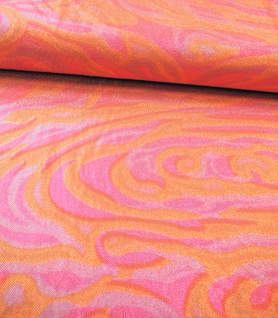 Acheter 017-orange Jersey Stretch Holo-Glitzer *Ab 50cm