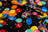 011 Clown Luftballon schwarz