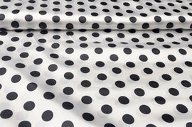 PE-Satin Punkte *Ab 50 cm - 0