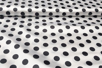 PE-Satin Punkte *Ab 50 cm - 0