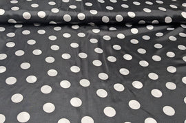Kaufen 095-weiss-auf-schwarz PE-Satin Punkte *Ab 50 cm