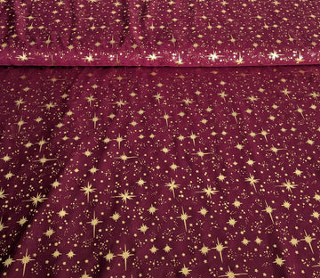 Acheter 054-bordeaux Chiffon Sterne *Ab 50 cm