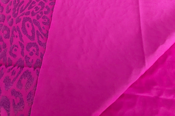 Jersey Stretch Glitzer-Leo *Ab 50cm