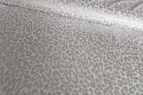 Buy 075-weiss Jersey Stretch Glitzer-Leo *Ab 50cm