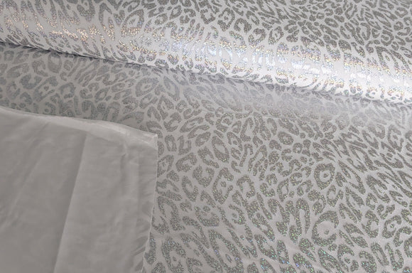 Jersey Stretch Glitzer-Leo *Ab 50cm