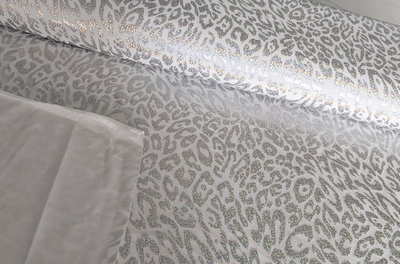 Jersey Stretch Glitzer-Leo *Ab 50cm