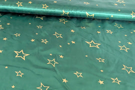 Kaufen 075-dunkelgrun PE-Satin Sternenhimmel *Ab 50 cm