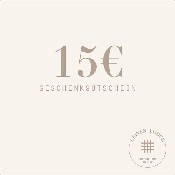 Chèque Cadeau Linen Lodge