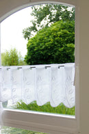 Tissu pour rideaux vrilles de feuilles vendu au mètre *À partir de 16 cm répéter-4