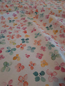 Tissu nappe - Violettes colorées * A partir de 50 cm-3