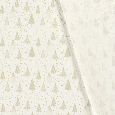 Kaufen 011-tannenbaume-creme Baumwolle Weihnachten *Ab 50 cm