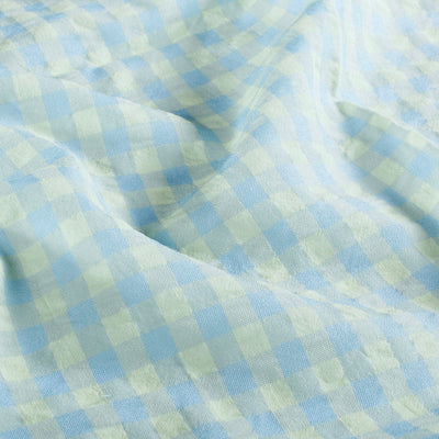 Kaufen 002-hellblau-mint Seersucker Karo  * Ab 50cm