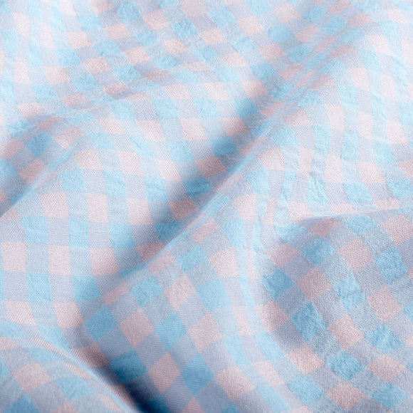Seersucker Karo  * Ab 50cm