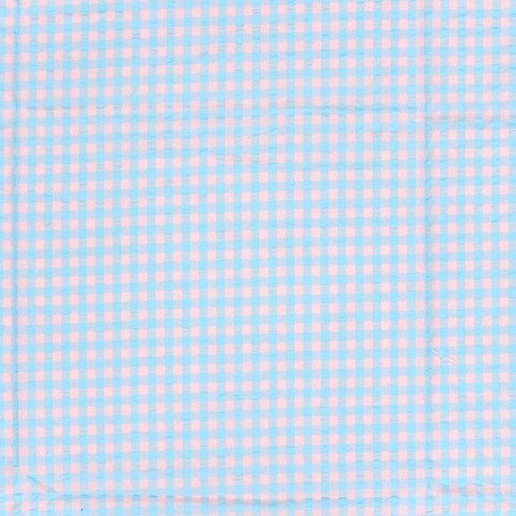 Seersucker Karo  * Ab 50cm