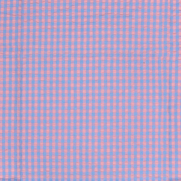 Seersucker Karo  * Ab 50cm