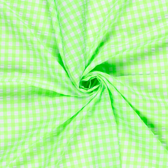 Seersucker Karo  * Ab 50cm