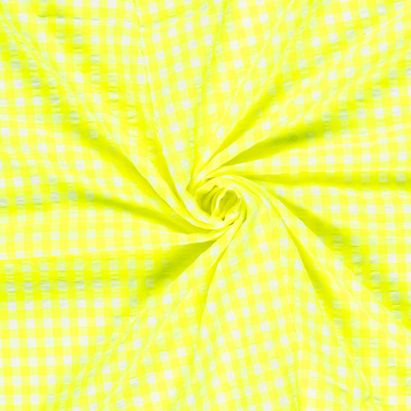 Seersucker Karo  * Ab 50cm