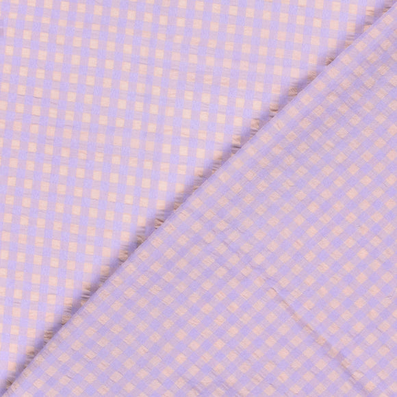 Seersucker Karo  * Ab 50cm