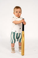 Musselin bedruckt Blockstreifen *Ab 50 cm-13