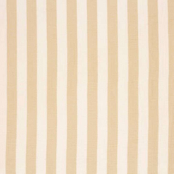 Musselin bedruckt Blockstreifen *Ab 50 cm