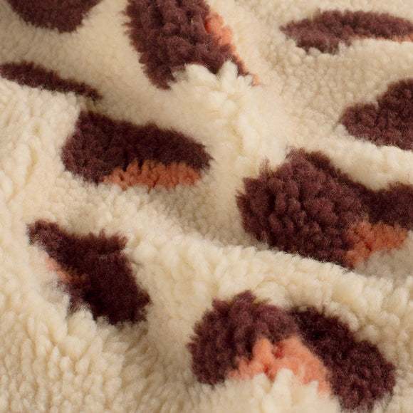 Sherpa Fleece Leo beige *Ab 50cm