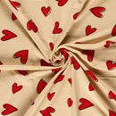 French-Terry Herzen beige *Ab 50cm-1