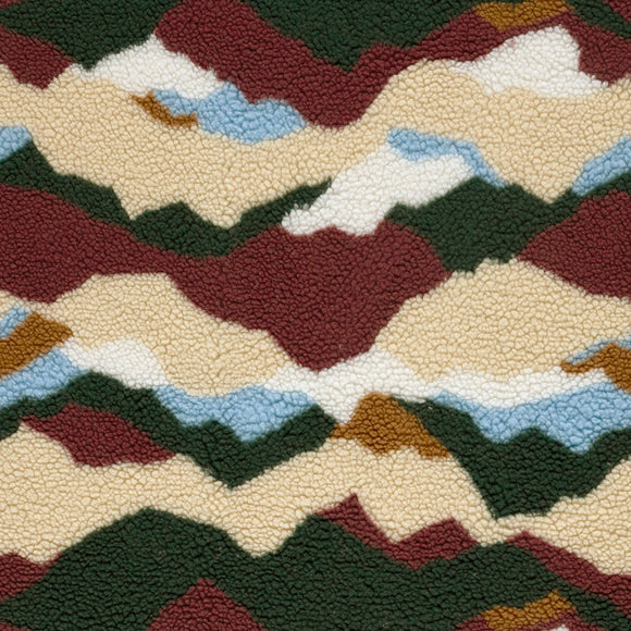 Sherpa Fleece Streifen *Ab 50 cm