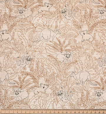 Musselin Australien beige *Ab 50 cm - 0