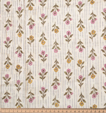 Musselin Blumen Landhaus *Ab 50 cm - 0
