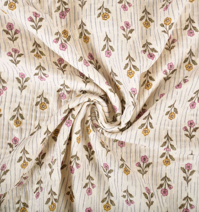 Musselin Blumen Landhaus *Ab 50 cm