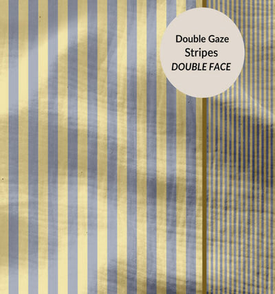 Buy 005-jeans-gelb Musselin Doubleface Streifen *Ab 50 cm