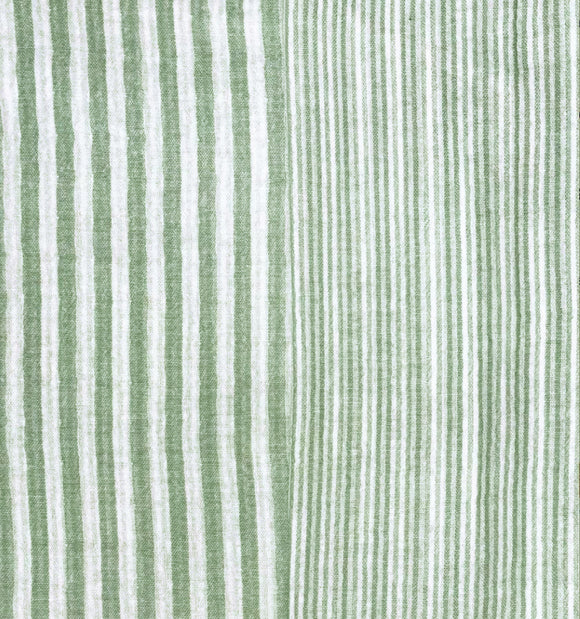 Musselin Doubleface Streifen *Ab 50 cm