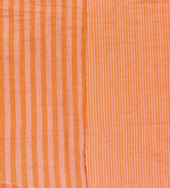 Musselin Doubleface Streifen *Ab 50 cm