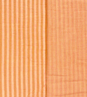 Kaufen 037-apricot-vanille Musselin Doubleface Streifen *Ab 50 cm