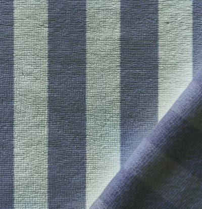 Kaufen 005-blau-mint Bambus Frottee gestreift * Ab 50 cm