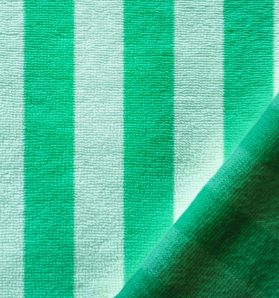 Kaufen 025-grun-mint Bambus Frottee gestreift * Ab 50 cm